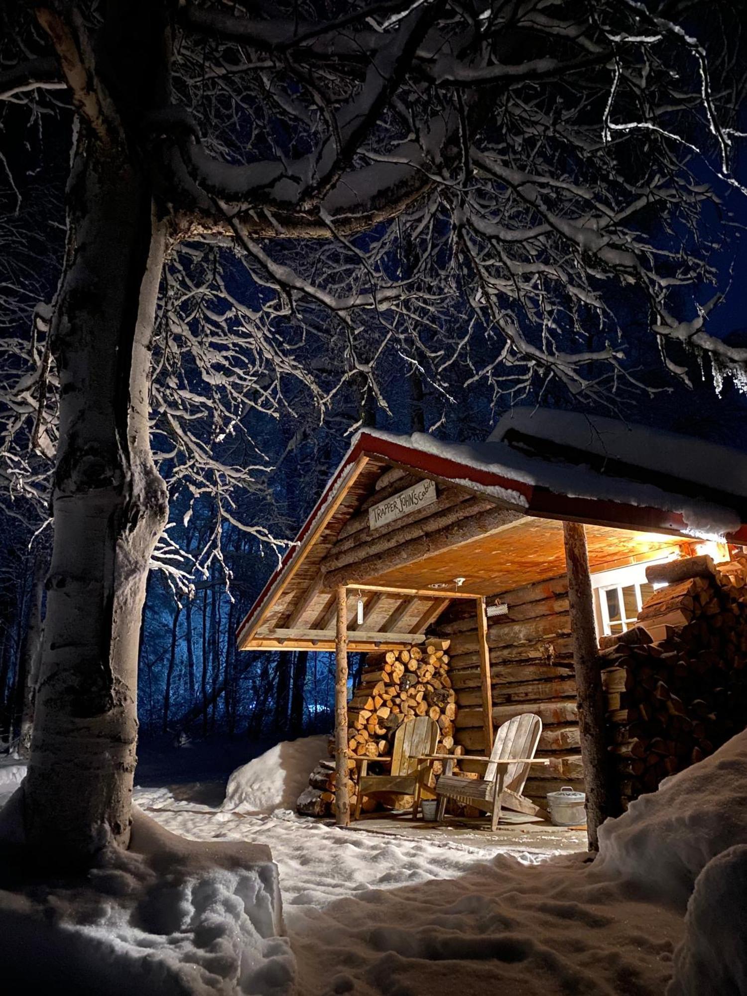 Trapper John'S Cabin & Cottages Талкитна Экстерьер фото